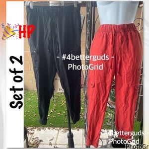 SET 2 Banana Republic Tencel Soft Cargo Pants XS & XSP Petite